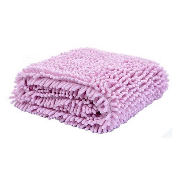 Dog Towel Super Absorbent Pet Bath Towel Microfiber Dog Drying Towel - Picture 4 of 4